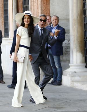 George Clooney and Amal Alamuddin at the signing the official wedding register.jpg